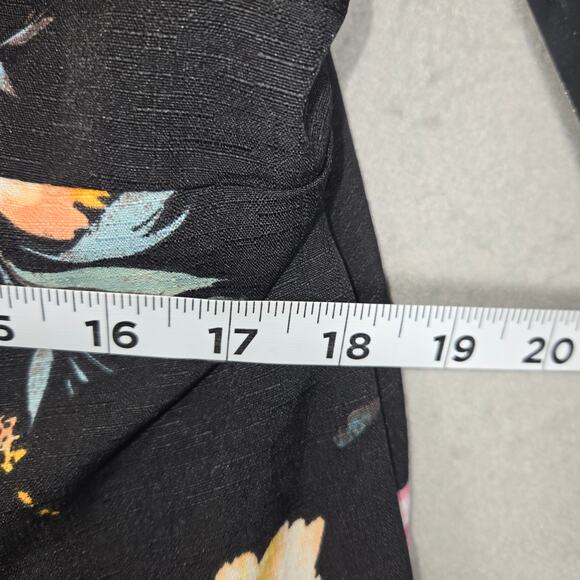 Trixxi Womens 2X Sun Dress Knee Length Floral Romantic Feminine Cottagecore Chic - Picture 11 of 12